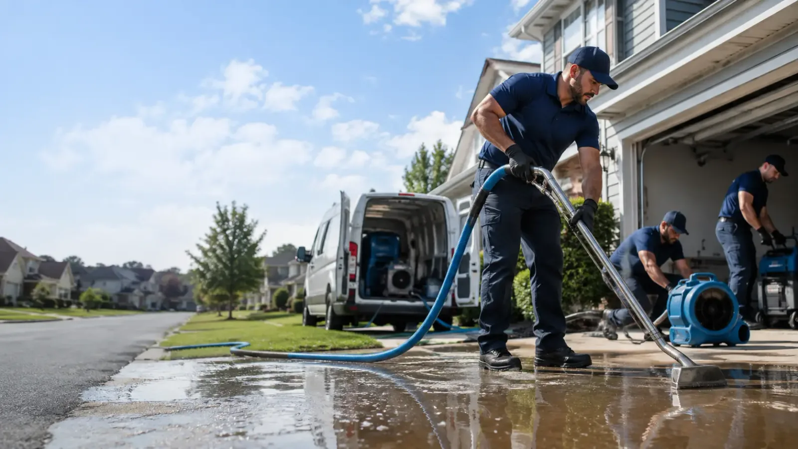 Flood Damage Restoration in South Park, PA